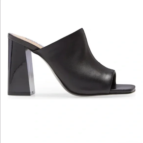 Steve Madden Black Mules - Picture 3 of 8